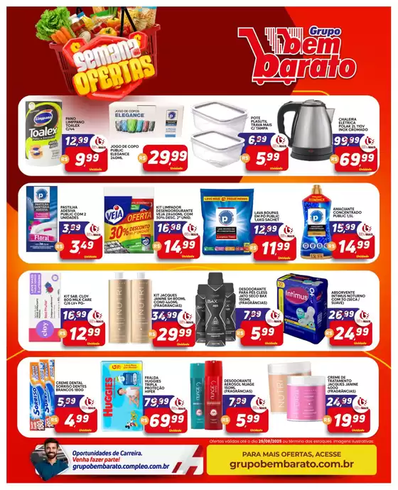 Promoções especiais em andamento