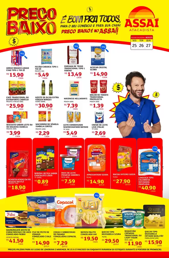 Catálogo Assaí Atacadista em Franca | Ofertas especiais para você | 2025-08-26T00:00:00.000Z - 2025-08-27T00:00:00.000Z