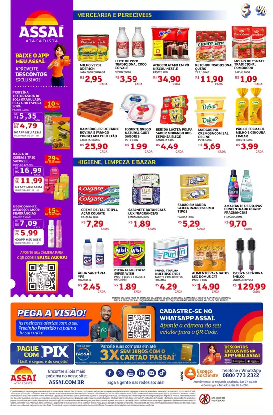 Descontos e promoções