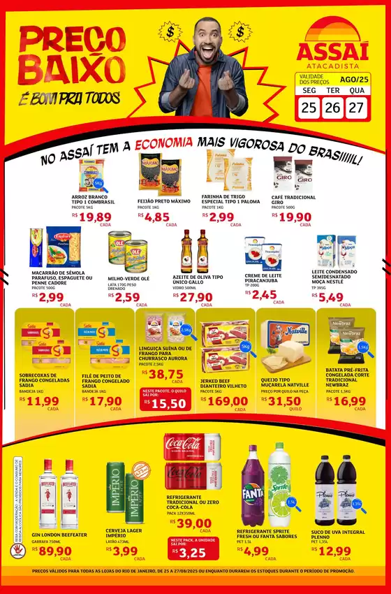 Catálogo Assaí Atacadista em Franca | Ofertas exclusivas para nossos clientes | 2025-08-26T00:00:00.000Z - 2025-08-27T00:00:00.000Z