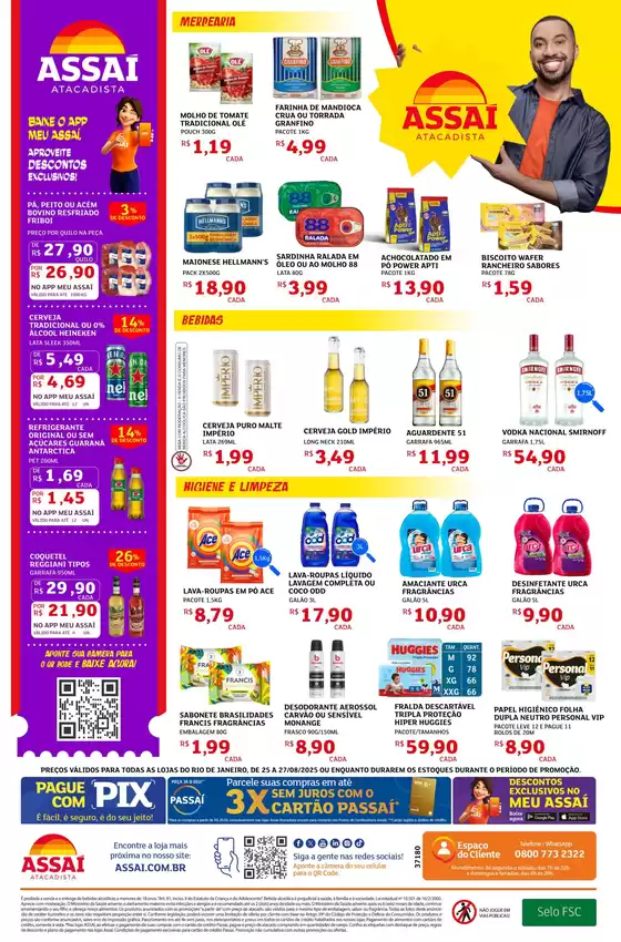 Ofertas exclusivas para nossos clientes