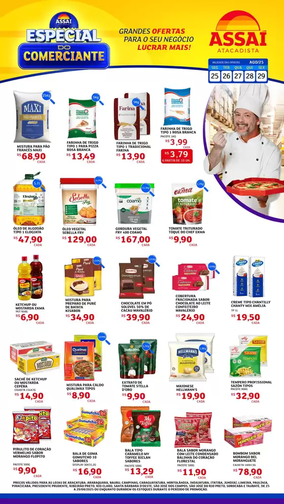 Grandes descontos em produtos selecionados