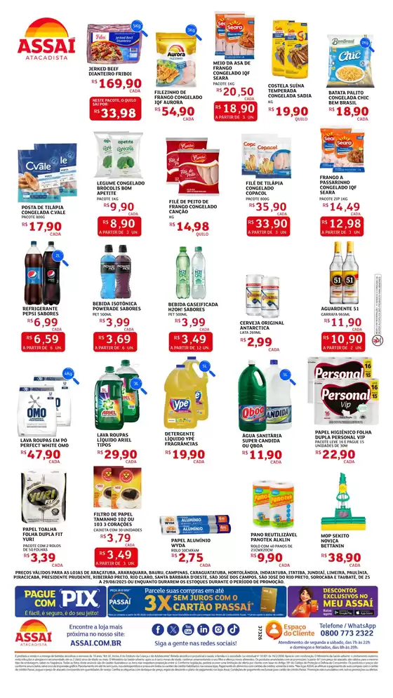 Grandes descontos em produtos selecionados