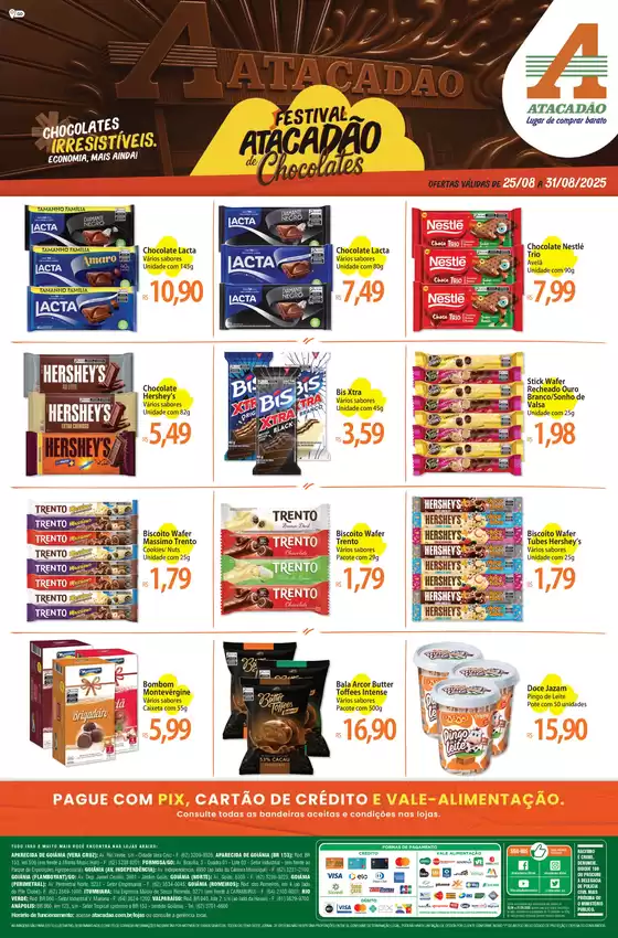 Ofertas exclusivas para nossos clientes