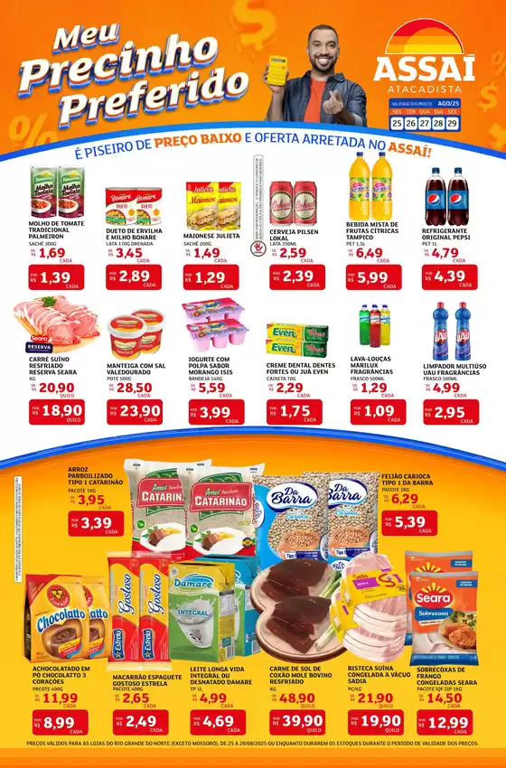 Grandes descontos em produtos selecionados