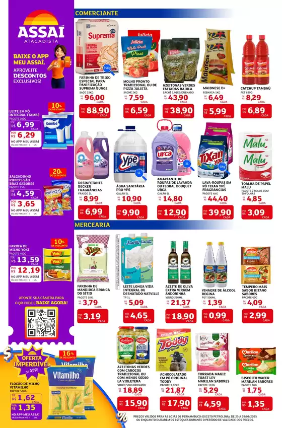 Promoções especiais em andamento