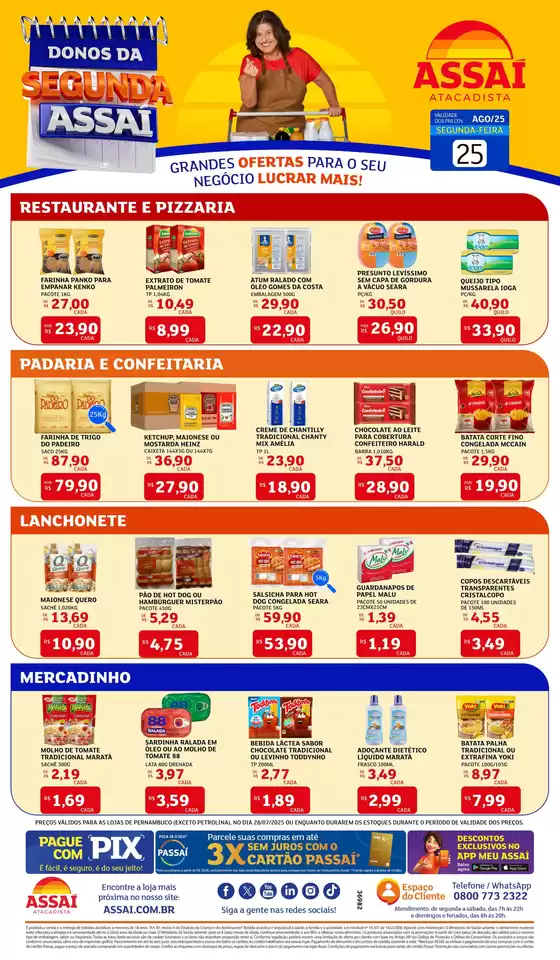 Catálogo Assaí Atacadista em Recife | Descontos e promoções | 2025-08-26T00:00:00.000Z - 2025-08-27T00:00:00.000Z
