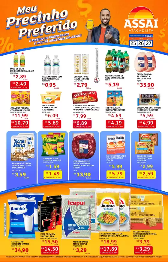 Catálogo Assaí Atacadista em Fortaleza | Novas ofertas para descobrir | 2025-08-26T00:00:00.000Z - 2025-08-27T00:00:00.000Z