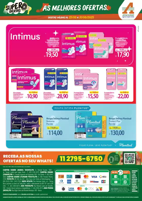 Descontos e promoções