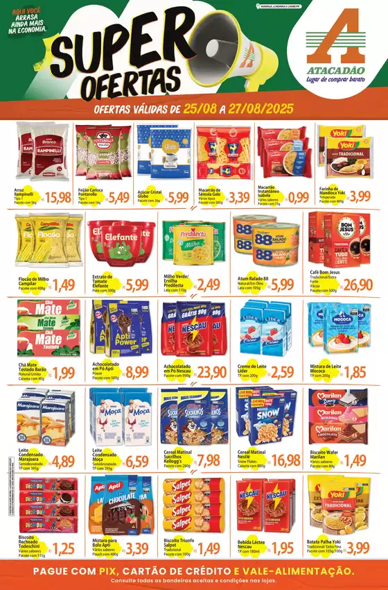 Catálogo Atacadão em Londrina | Promoções especiais em andamento | 2025-08-26T00:00:00.000Z - 2025-08-27T00:00:00.000Z