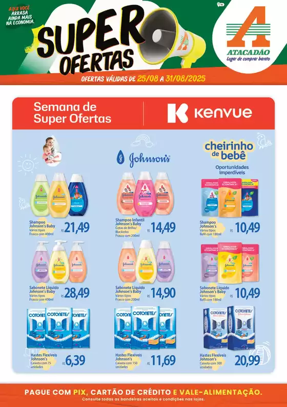 Promoções especiais em andamento