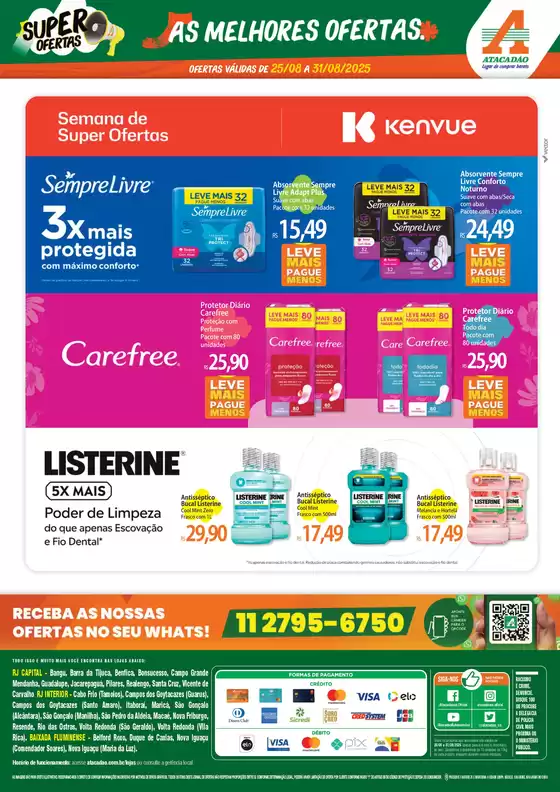 Promoções especiais em andamento