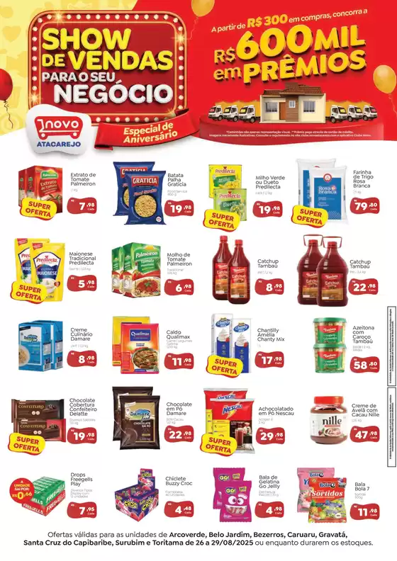 Catálogo Novo Atacarejo em Guarulhos | Melhores ofertas para compradores econômicos | 2025-08-26T00:00:00.000Z - 2025-08-29T00:00:00.000Z