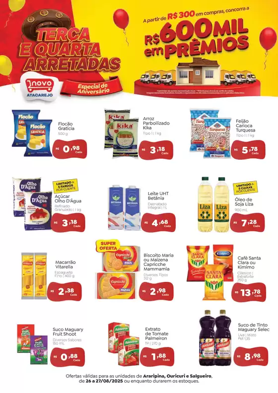 Catálogo Novo Atacarejo em Guarulhos | Ofertas exclusivas | 2025-08-26T00:00:00.000Z - 2025-08-27T00:00:00.000Z