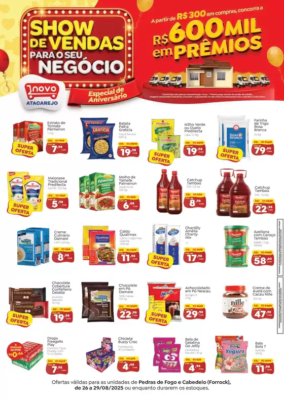 Catálogo Novo Atacarejo em Guarulhos | Ofertas exclusivas e pechinchas | 2025-08-26T00:00:00.000Z - 2025-08-29T00:00:00.000Z