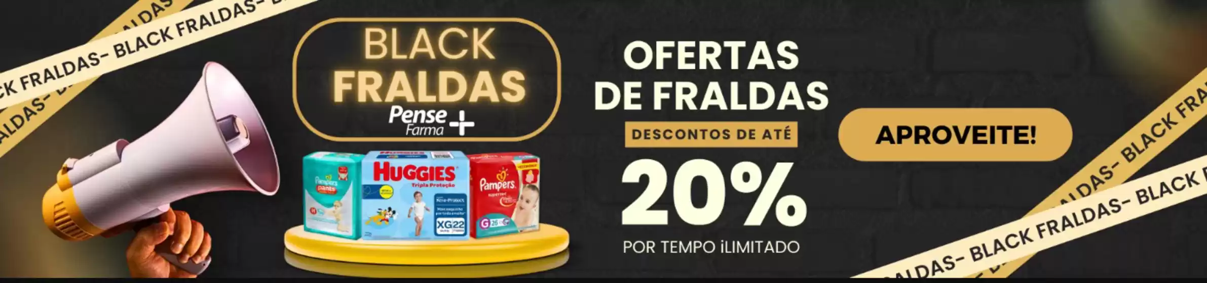 Catálogo Pense Farma | Ofertas de fraldas dcto de ate 20% por tempo ilimitado ! | 2025-08-27T00:00:00.000Z - 2025-09-04T00:00:00.000Z