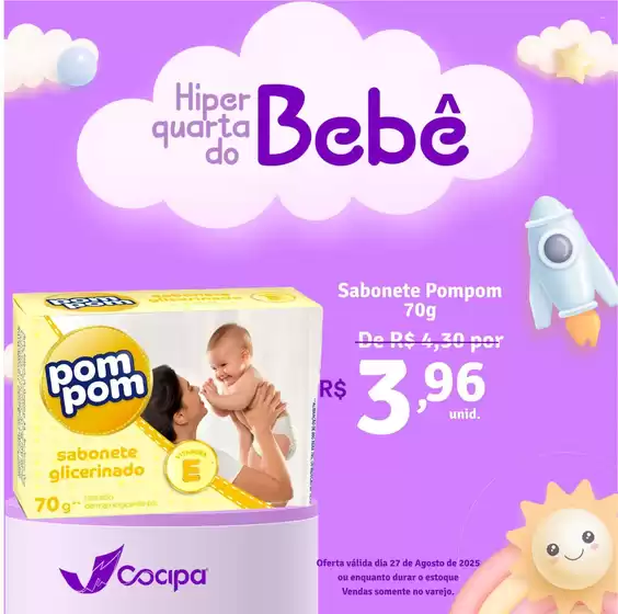 Catálogo Cocipa em Araraquara | Ofertas especiais atraentes para todos | 2025-08-27T00:00:00.000Z - 2025-08-27T00:00:00.000Z