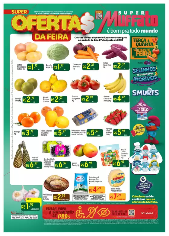 Catálogo Super Muffato em São Bernardo do Campo | Ofertas exclusivas e pechinchas | 2025-08-26T00:00:00.000Z - 2025-08-27T00:00:00.000Z