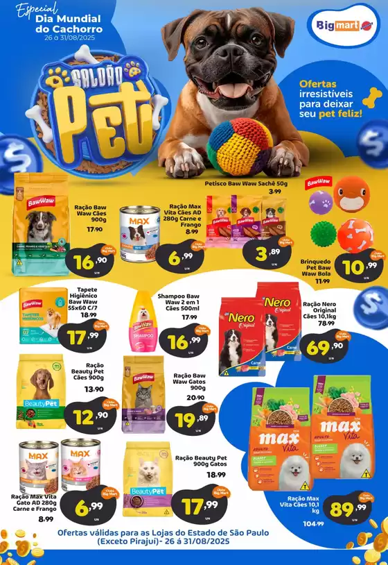 Ofertas especiais atraentes para todos