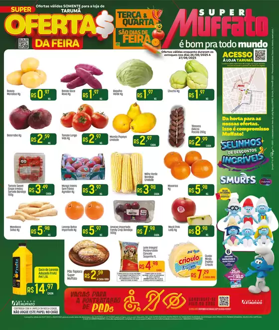 Catálogo Super Muffato em São Bernardo do Campo | Ótima oferta para caçadores de pechinchas | 2025-08-26T00:00:00.000Z - 2025-08-27T00:00:00.000Z