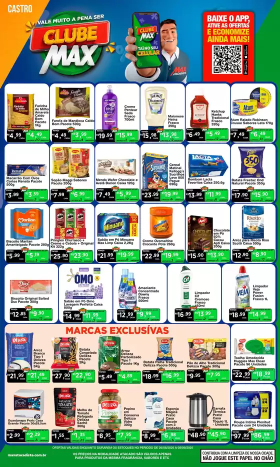 Pechinchas e ofertas atuais