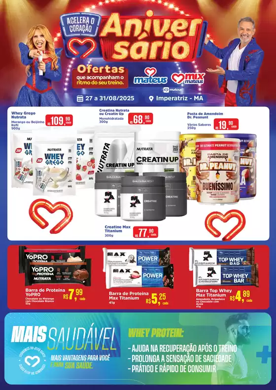 Catálogo Supermercados Mateus | Saudabilidade e Performance | 2025-08-27T00:00:00.000Z - 2025-08-31T00:00:00.000Z