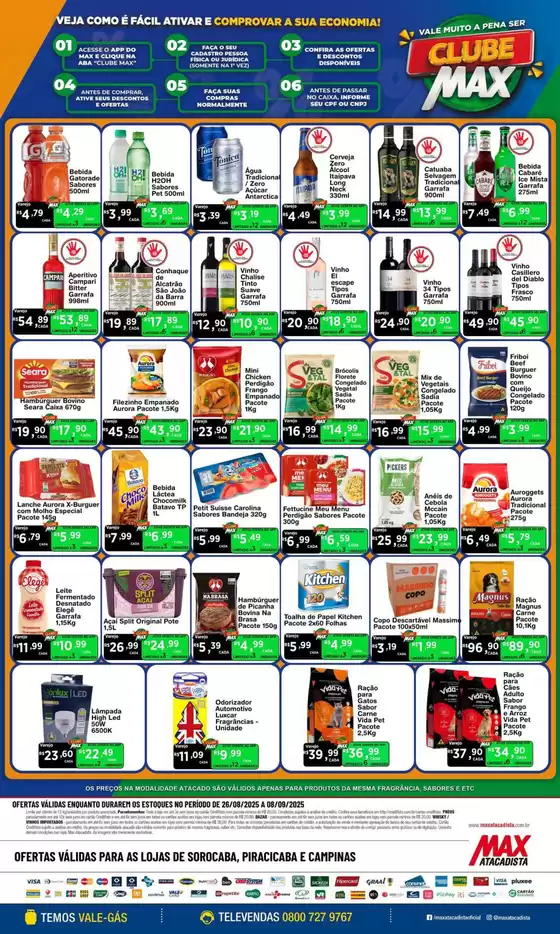 Novas ofertas para descobrir