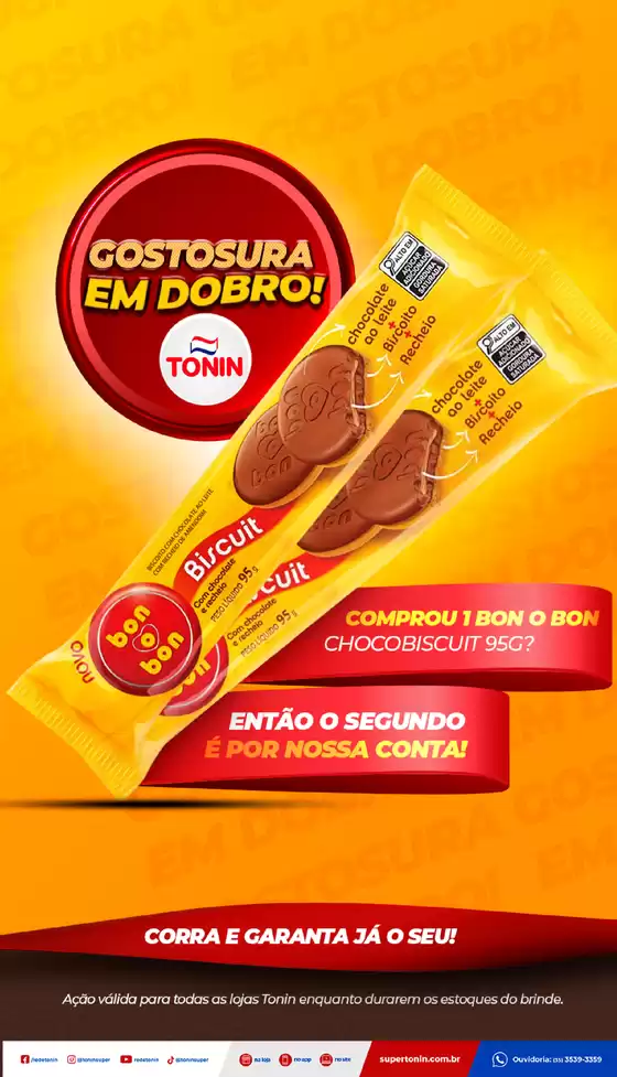 Catálogo Tonin Superatacado em Araras | OFERTA BON O BON | 2025-08-27T00:00:00.000Z - 2025-08-31T00:00:00.000Z