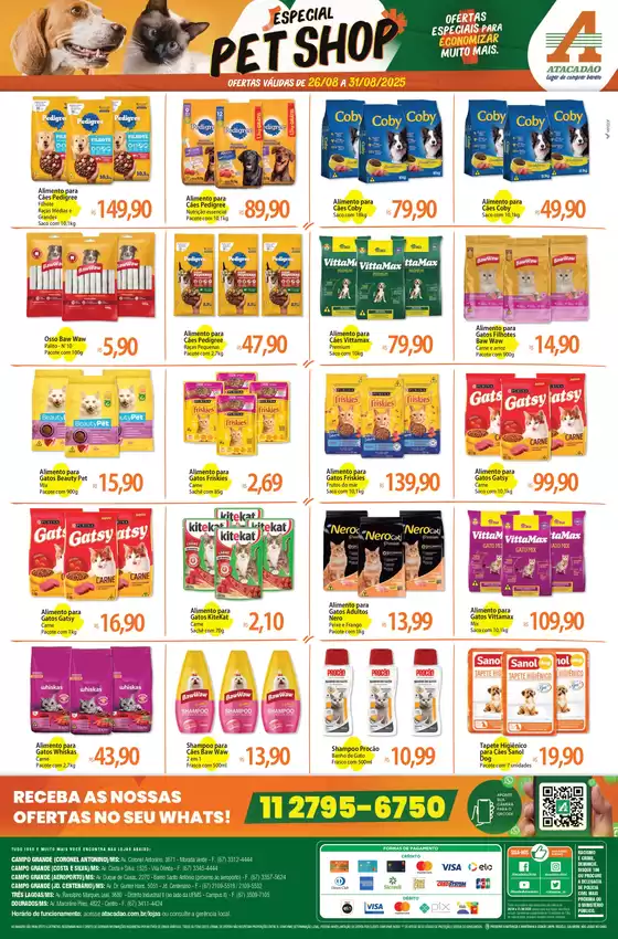 Ofertas e promoções atuais