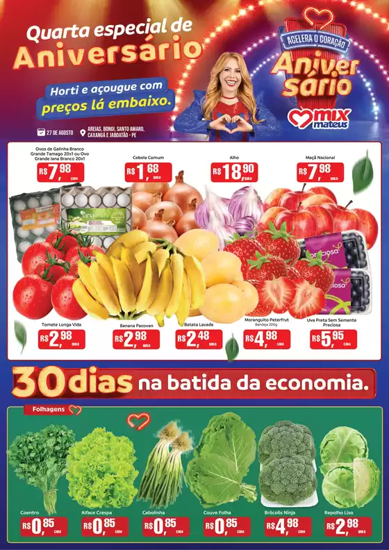 Pechinchas e ofertas atuais