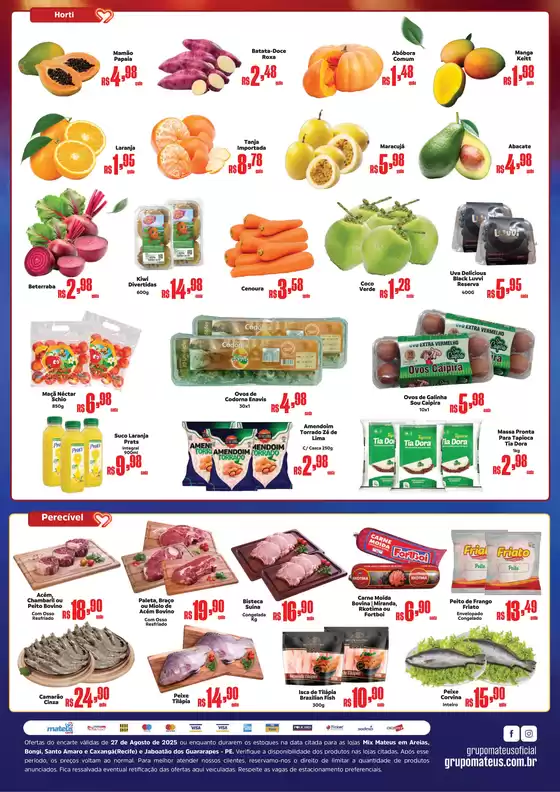 Pechinchas e ofertas atuais