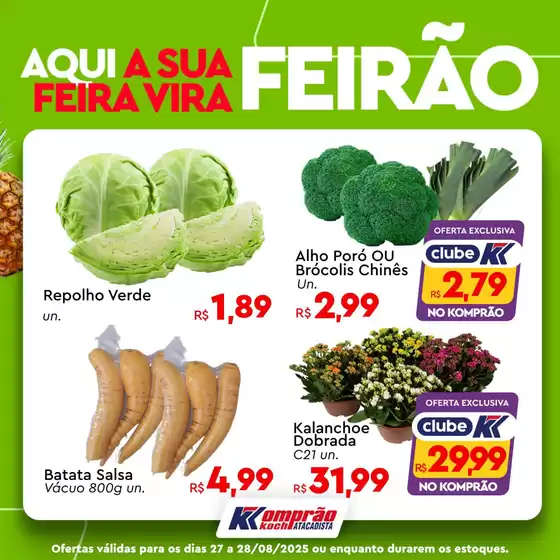 Catálogo Komprão Atacadista em Florianópolis | Encarte Komprão Atacadista | 2025-08-27T00:00:00.000Z - 2025-08-28T00:00:00.000Z