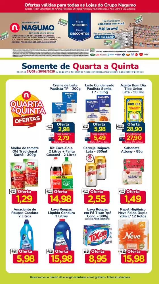 Catálogo Nagumo em Osasco | Segunda e Terça | 2025-08-27T00:00:00.000Z - 2025-08-28T00:00:00.000Z