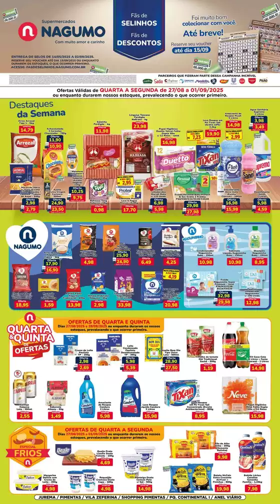 Ofertas e promoções atuais