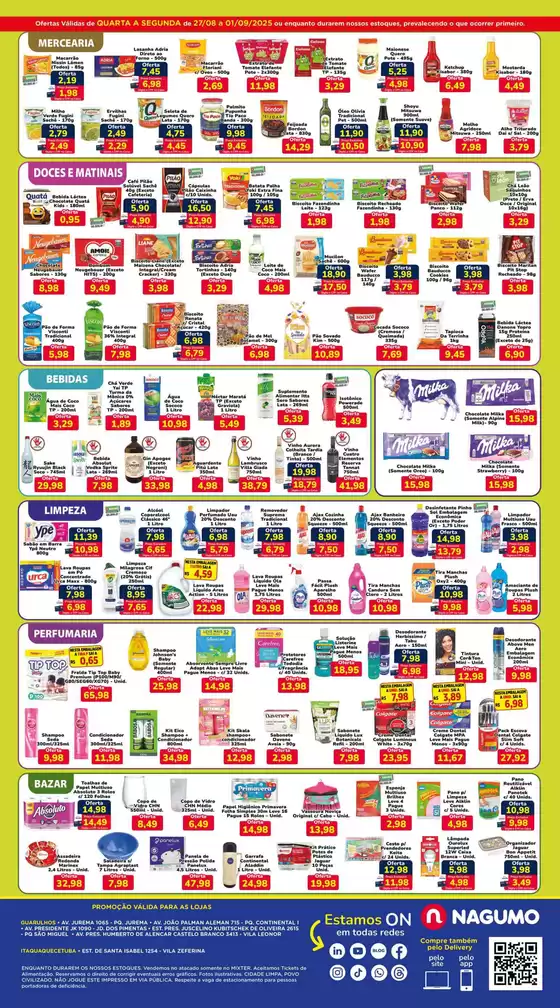Ofertas e promoções atuais