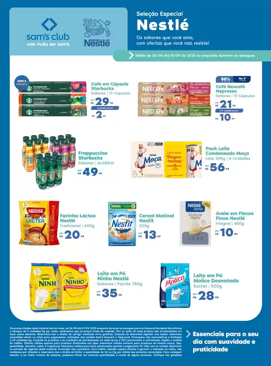 Catálogo Sam's Club em Campina Grande | Ofertas exclusivas | 2025-08-27T00:00:00.000Z - 2025-09-01T00:00:00.000Z