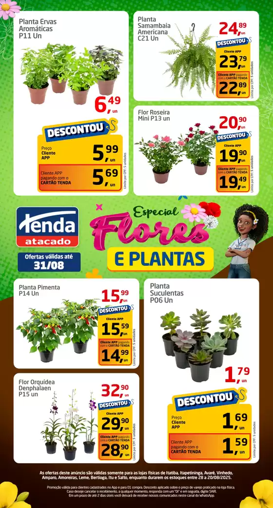 Catálogo Tenda Atacado | Especial Flores E Plantas | 2025-08-28T00:00:00.000Z - 2025-08-31T00:00:00.000Z