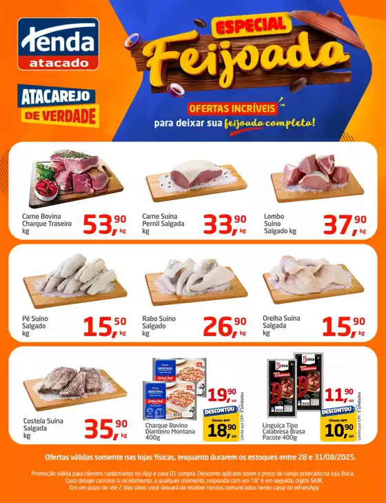 Catálogo Tenda Atacado | ESPECIAL FEIJOADA | 2025-08-28T00:00:00.000Z - 2025-08-31T00:00:00.000Z
