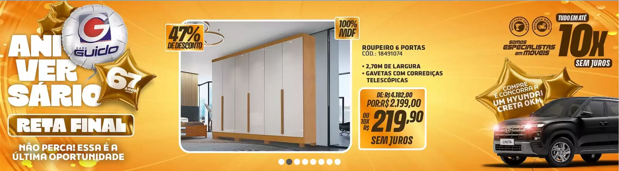 Catálogo Lojas Guido em Sorocaba | ANiversario Reta Final! | 2025-08-28T00:00:00.000Z - 2025-09-05T00:00:00.000Z