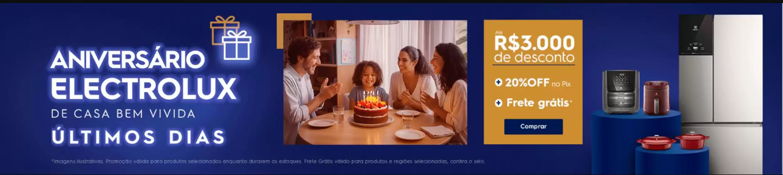 Catálogo Electrolux em Marabá | Especial ofertas Electrolux ! | 2025-08-28T00:00:00.000Z - 2025-09-08T00:00:00.000Z