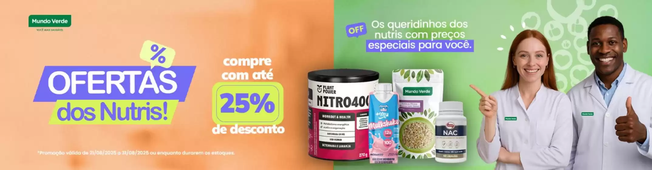 Ofertas dos Nutris!