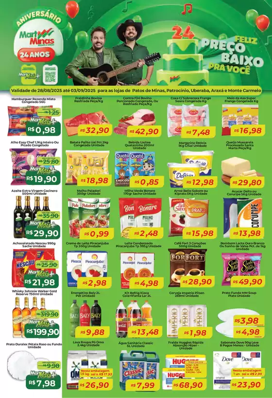 Catálogo Mart Minas em Governador Celso Ramos | Descubra ofertas atraentes | 2025-08-28T00:00:00.000Z - 2025-09-03T00:00:00.000Z