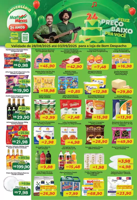 Catálogo Mart Minas em Governador Celso Ramos | Nossas melhores ofertas para você | 2025-08-28T00:00:00.000Z - 2025-09-03T00:00:00.000Z