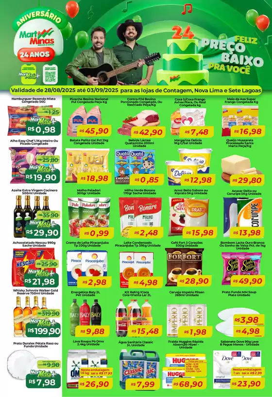 Catálogo Mart Minas em Governador Celso Ramos | Economize agora com nossas ofertas | 2025-08-28T00:00:00.000Z - 2025-09-03T00:00:00.000Z