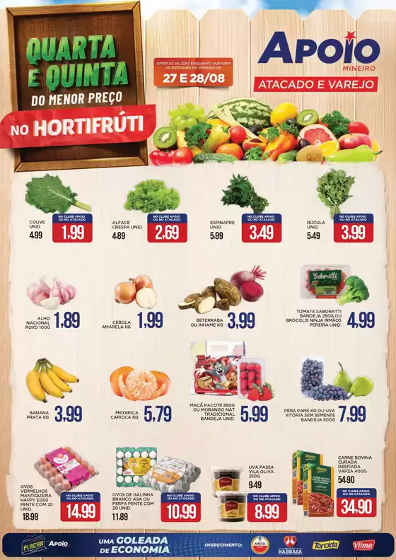 Catálogo Apoio Mineiro em Campina Grande | QUARTA E QUINTA DO HORTIFRÚTI | 2025-08-27T00:00:00.000Z - 2025-08-28T00:00:00.000Z