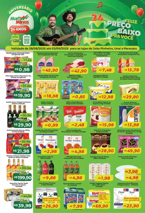 Pechinchas e ofertas atuais