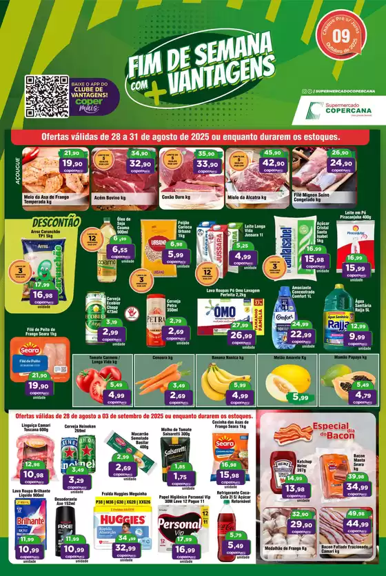 Catálogo Copercana em Governador Celso Ramos | Ofertas especiais atraentes para todos | 2025-08-28T00:00:00.000Z - 2025-08-31T00:00:00.000Z
