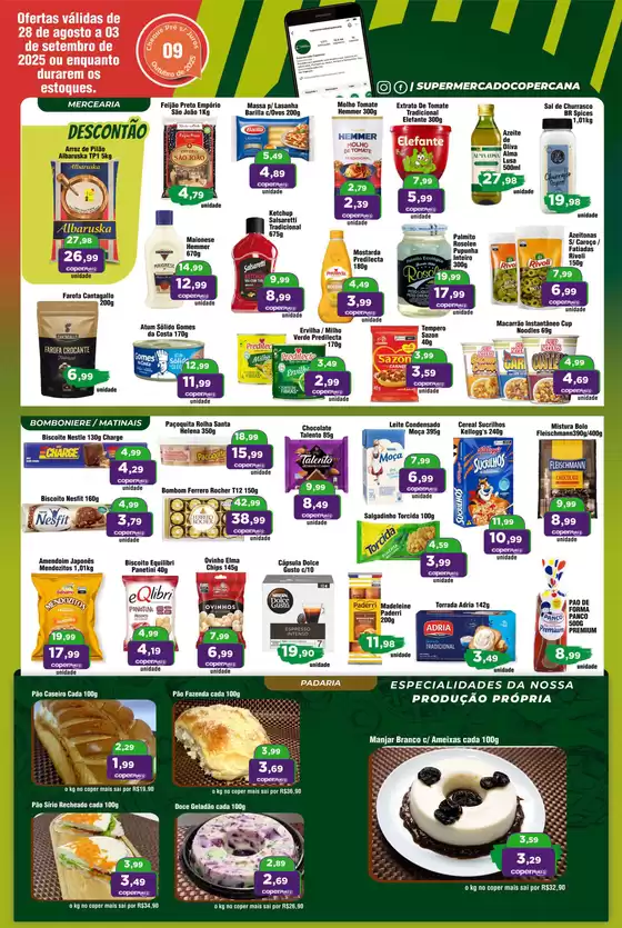 Ofertas especiais atraentes para todos