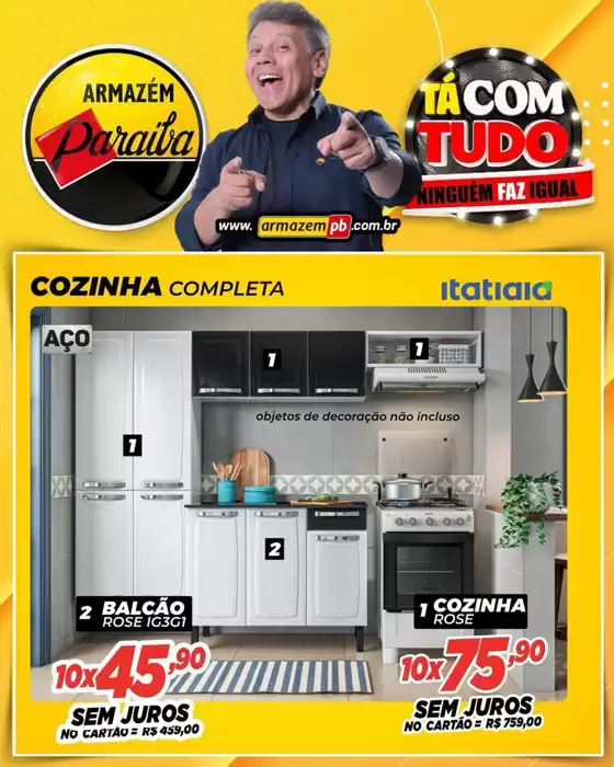 Catálogo Armazém Paraíba em Novo São Joaquim | Melhores ofertas e descontos | 2025-08-28T00:00:00.000Z - 2025-08-31T00:00:00.000Z