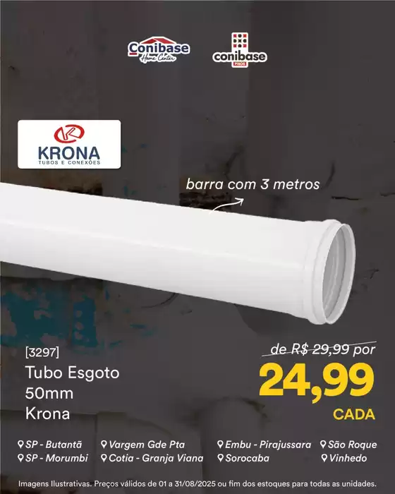Catálogo Conibase em Campina Grande | Ótima oferta para todos os clientes | 2025-01-01T00:00:00.000Z - 2025-08-31T00:00:00.000Z